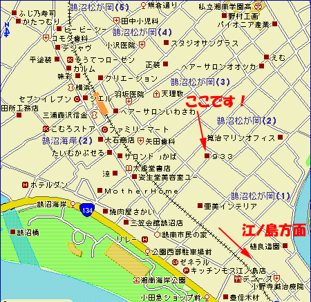 アトリエ933地図